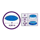 Cubierta piscina invierno de GRE Ø 480 cm CIPR401.