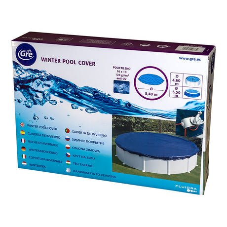Cubierta piscina invierno de GRE Ø 540 cm CIPR451.