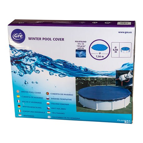 Cubierta piscina invierno de GRE  Ø 730 cm CIPR651.
