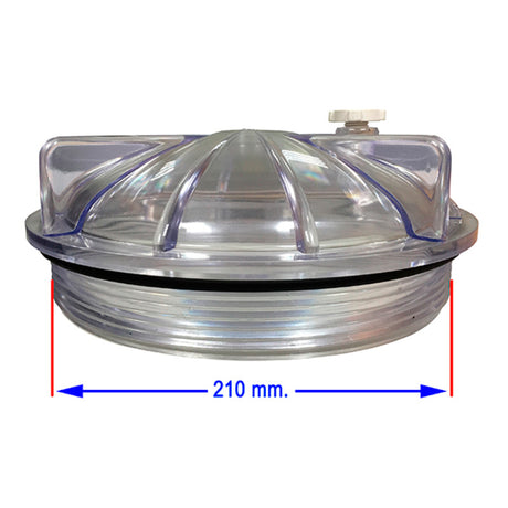 Conjunto tapa + junta  filtro Kripsol. Ref. RRFI0001.02R