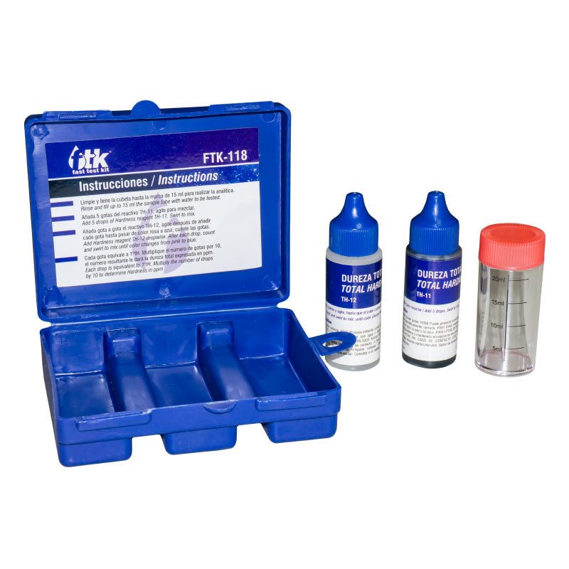 Fast Test Kit Dureza Total. FTK-118. 102847.