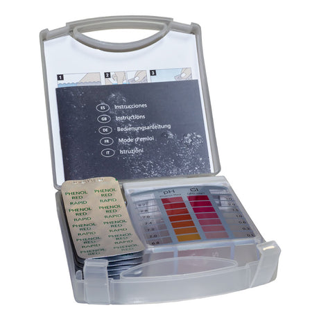 Fast Test Kit Cloro libre, total y pH. FTK-101. 102077.
