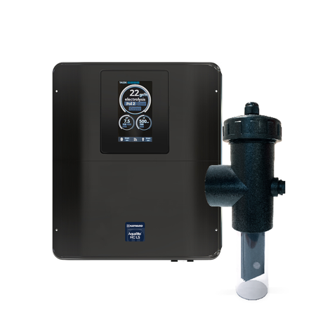 Clorador salino Hayward AquaRite HC Low Salinity NG 30 g/h para piscinas hasta 120 m³ HAY-450-0053