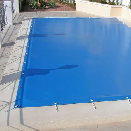 Cubierta de invierno para piscinas de 7x4 metros