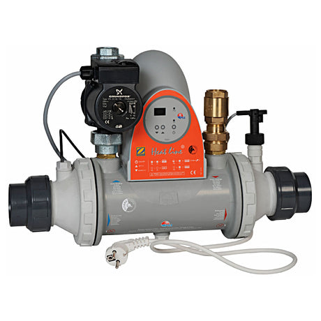Zodiac Heat Line Plus 20 con bomba recirculadora.