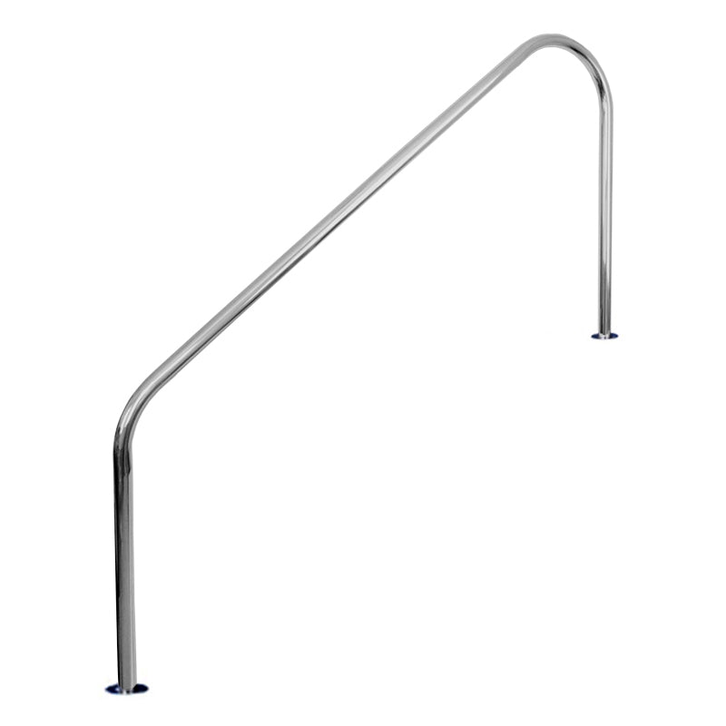 Pasamanos salida piscina Astralpool con pletinas 152 cm
