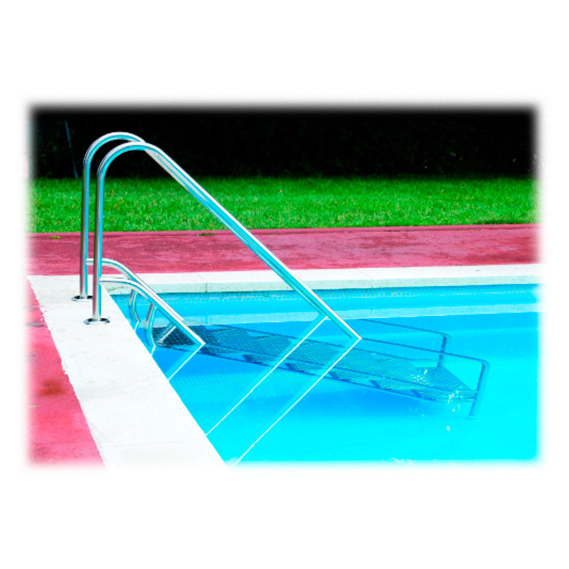Escalera de 6 peldaños de fácil acceso Land de Flexinox