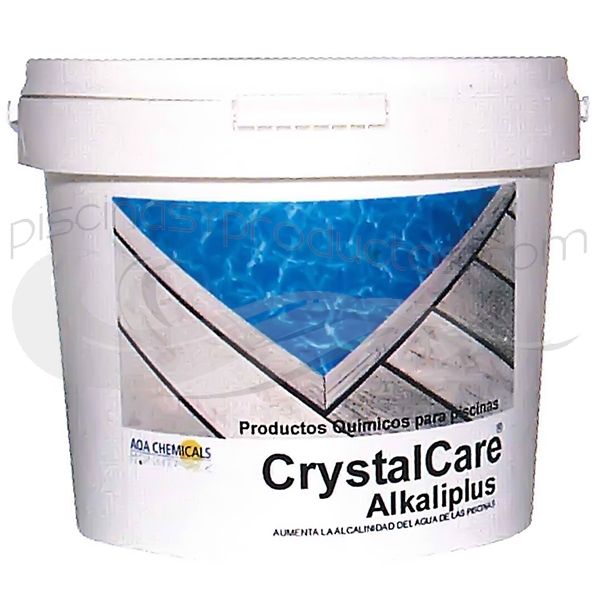 Alkaliplus Incrementador de Alcalinidad de CrystalCare envase 25 Kgs.