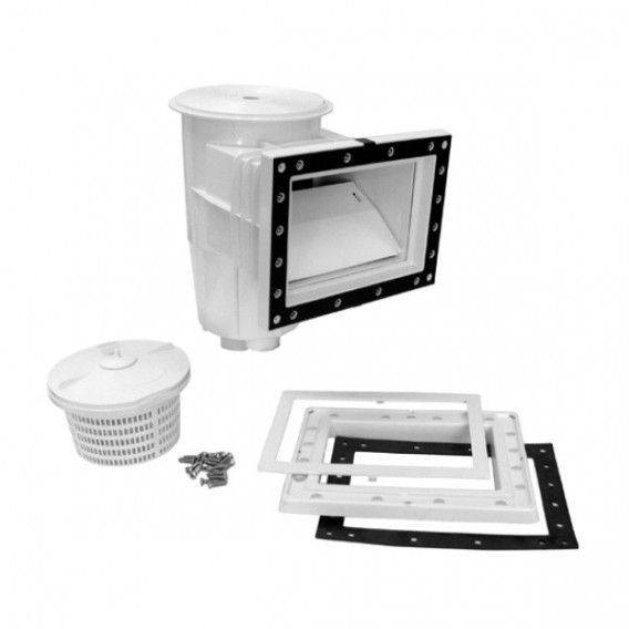 Skimmer de piscina prefabricada Boca Standard tapa cuadrada. Astralpool.