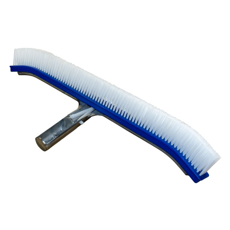 Cepillo curvo refuerzo aluminio, Starpool 45 cms.