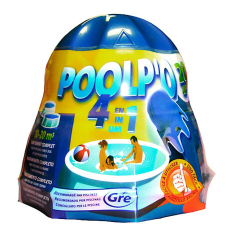 Poolp'o. Tratamiento completo para piscinas elevadas hasta 20 m3