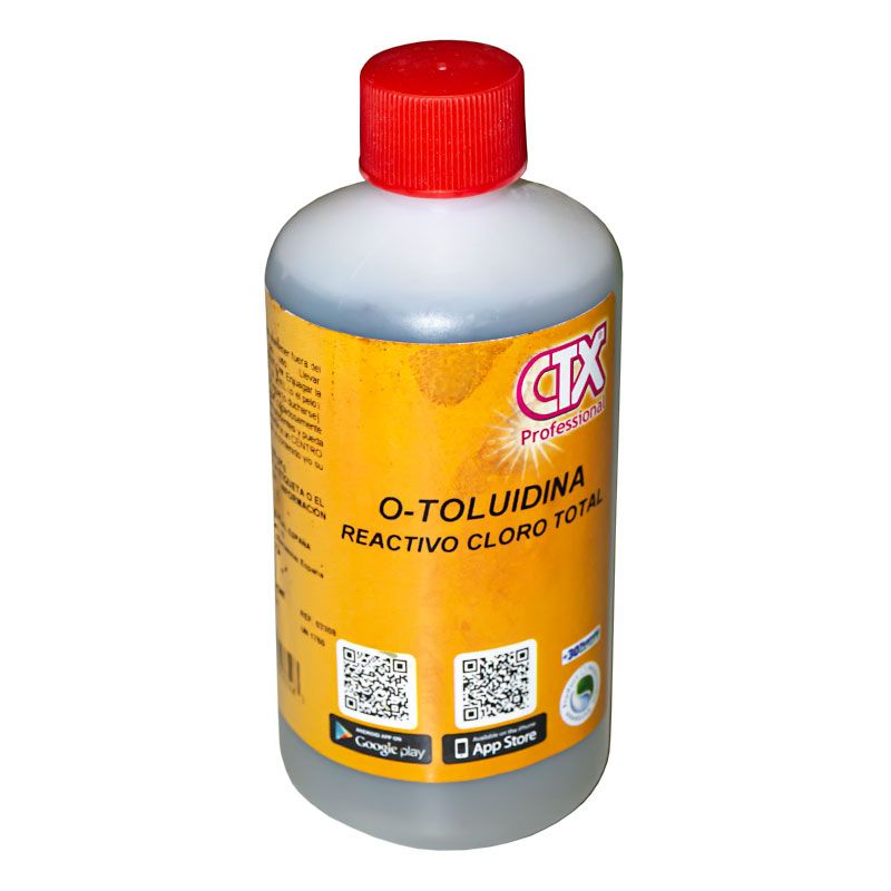 Oto. Botella 250 ml reactivo para cloro total