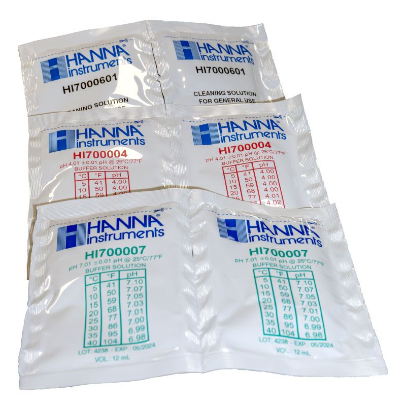 Medidor de pH con electrodo renovable HI98103. Hanna.