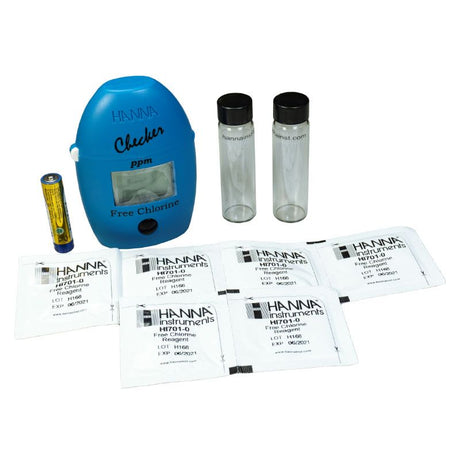Medidor de cloro libre de bolsillo HI701. Hanna.