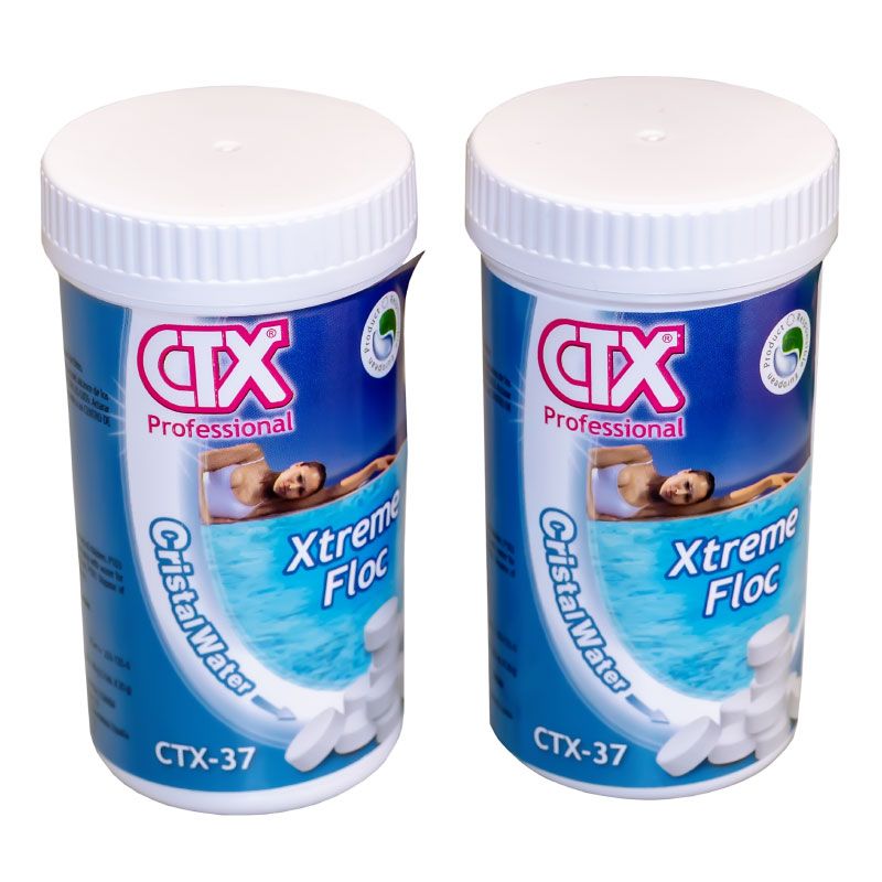 Pack 2 envases Xtreme Floc floculante tabletas 20 g. CTX-37