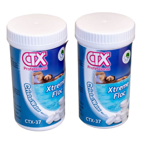 Pack 2 envases Xtreme Floc floculante tabletas 20 g. CTX-37