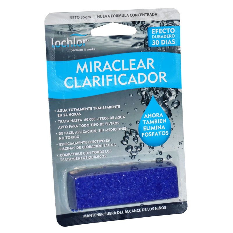 Miraclear en pastilla de 35 gr.