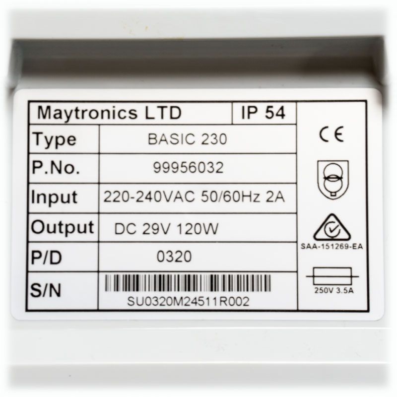 Fuente de alimentación de 230V para Limpiafondos Dolphin