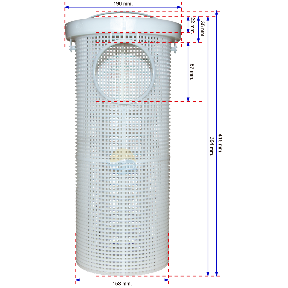Cestino prefilter kapri