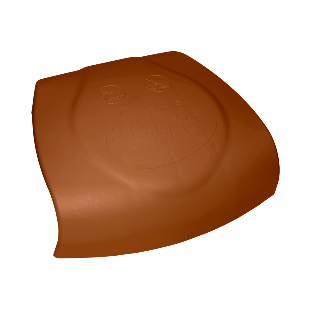 apa superior del embellecedor marrón GRE TPL150120WP para playa de piscina desmontable