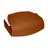 Embellecedor marrón para playa de piscina desmontable GRE referencia TPL150120WP