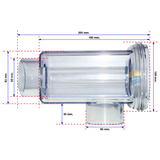 Cell vessel for Kripsol KLS20 - Kripsol salt chlorinator
